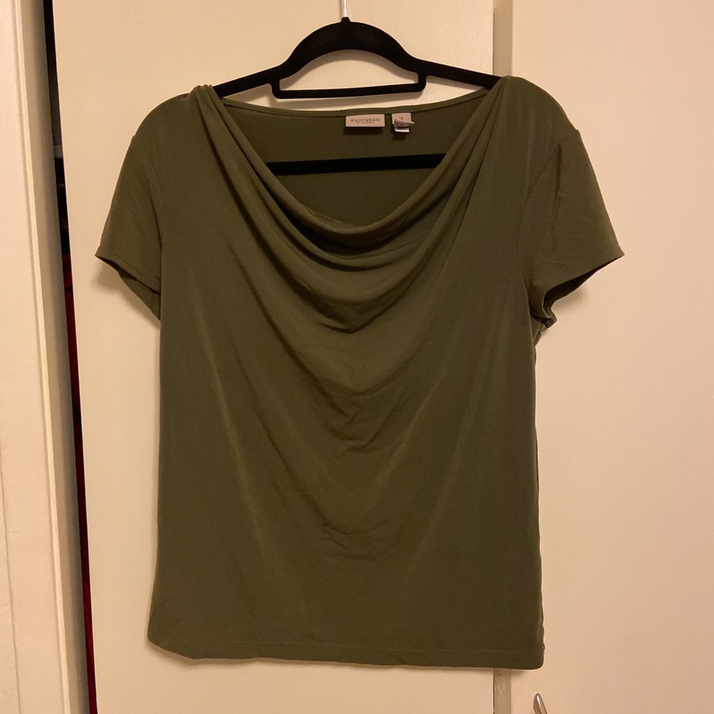 Green shirt